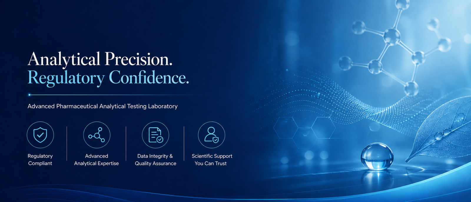 ALR Analyticals elegant homepage banner